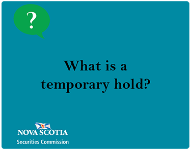 Temporary Holds