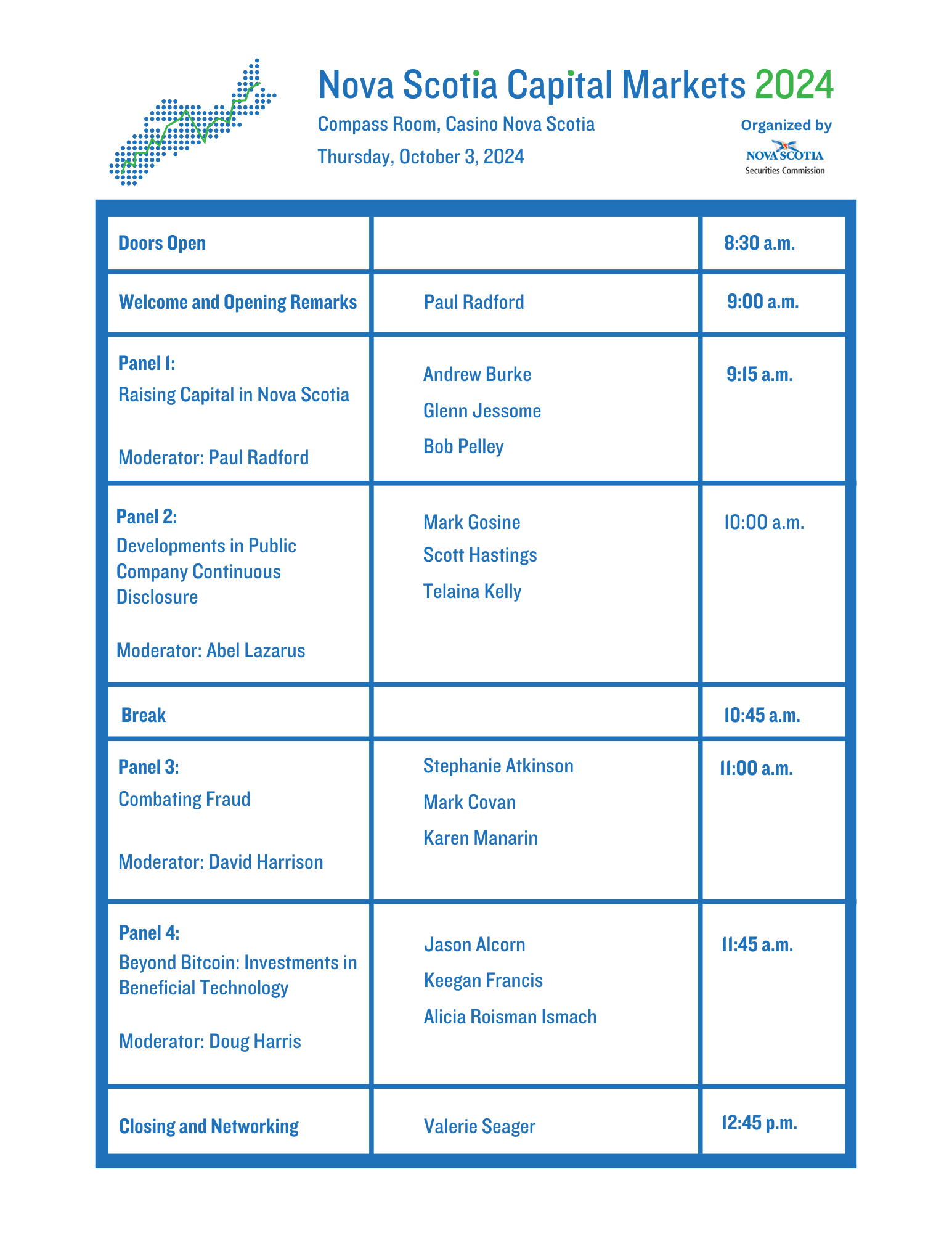Conference Schedule