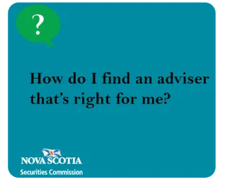 How do I find an adviser that's right for me?